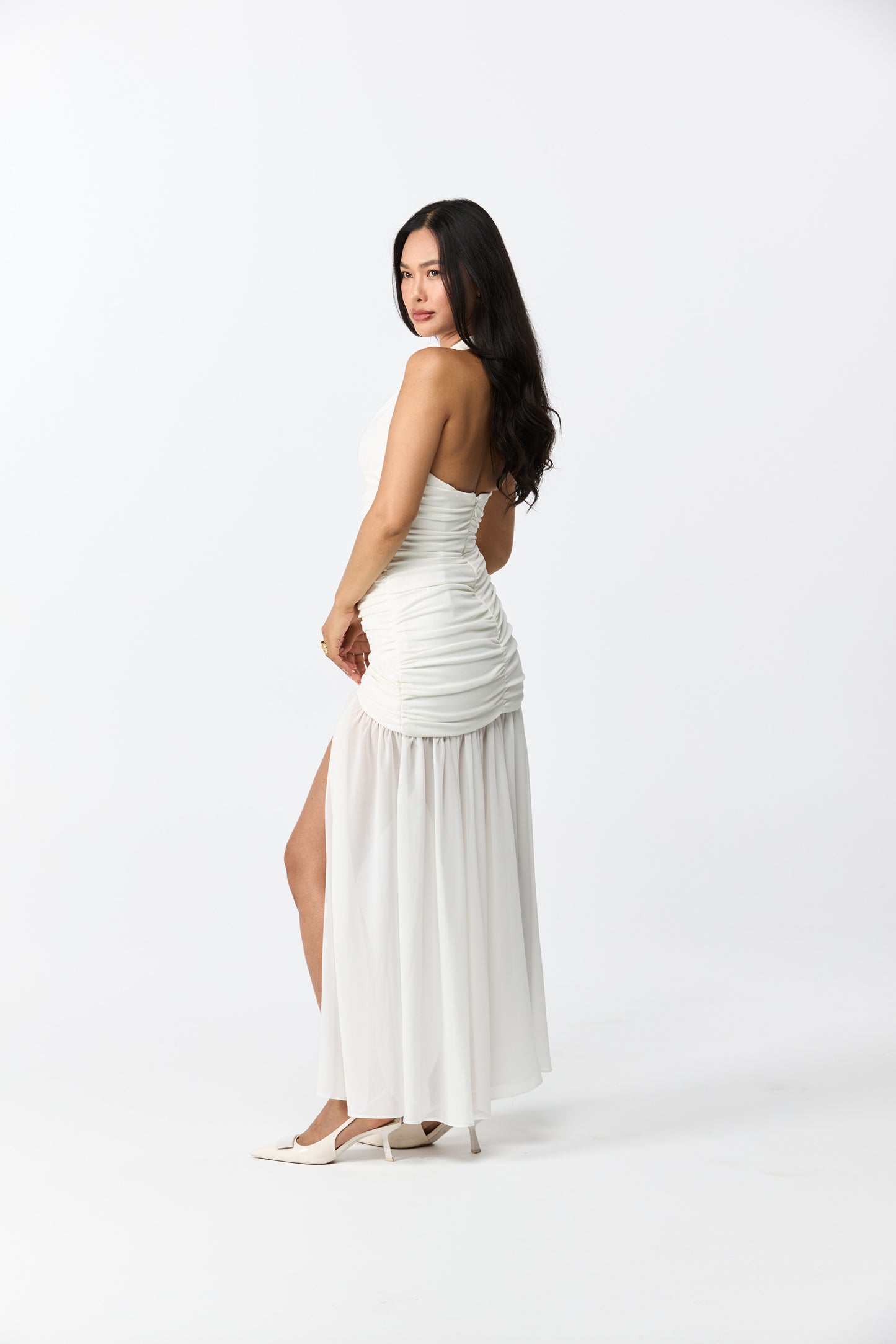 Monroe Halter Maxi Dress