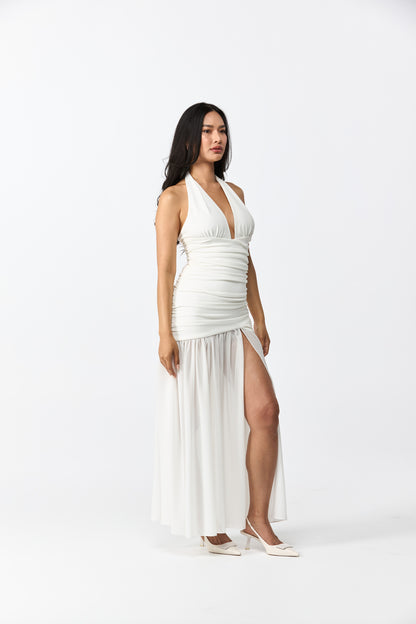 Monroe Halter Maxi Dress